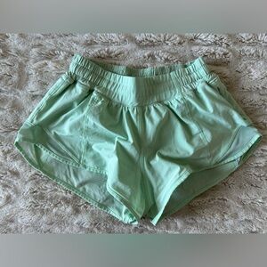 Lululemon green shorts